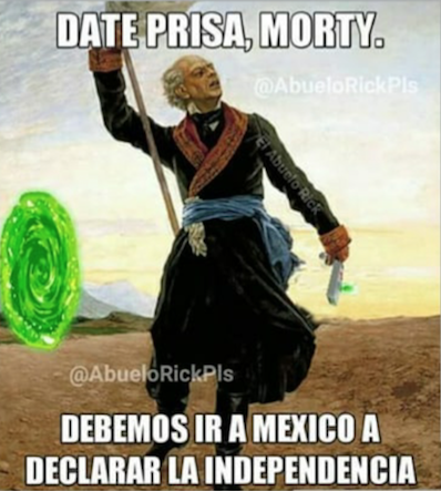 Memes del mes patrio