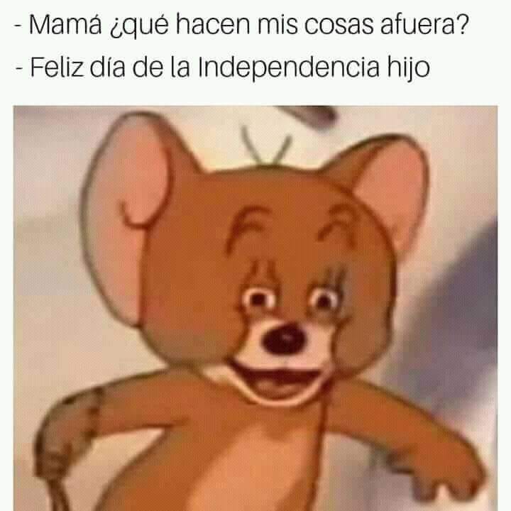 Memes del mes patrio