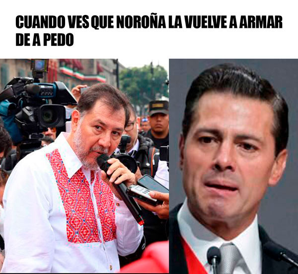 Memes de la cara de Peña Nieto en el sexto informe