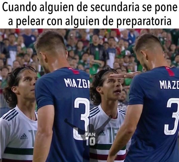 Memes de ALTURA para olvidar la derrota de México contra EUA