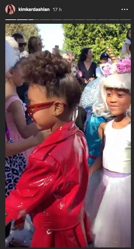 Hija de Kim Kardashian debuta en las pasareals