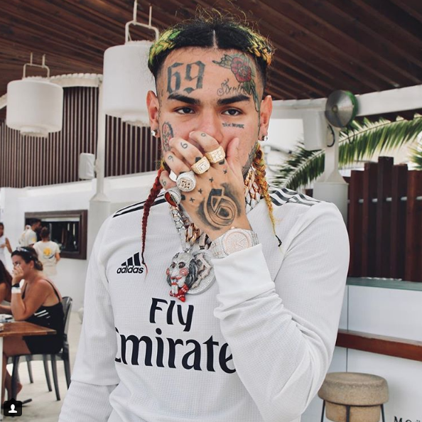 6ix9ine visita México
