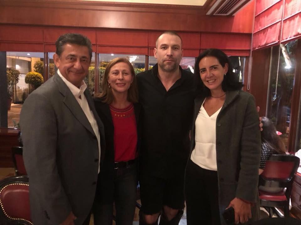 Rafael Amaya reaparece con Tatiana Clouthier