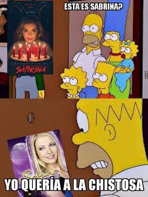 Memes de la nueva serie de Sabrina, la bruja adolescente