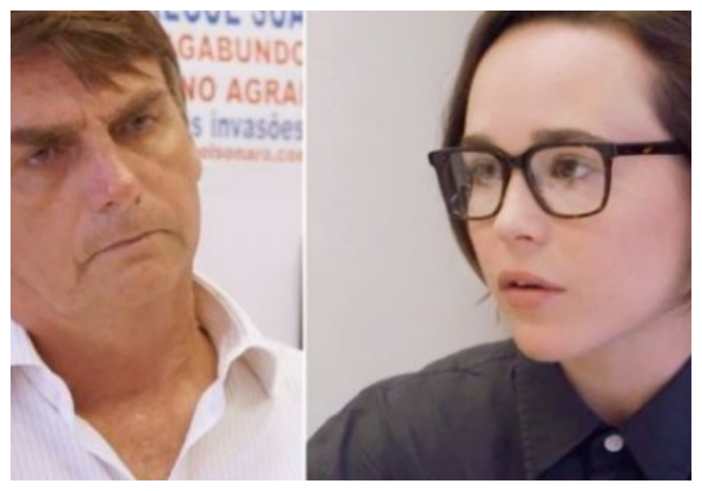 Presidente electo Brasil respuestas homofóbicas Ellen Page