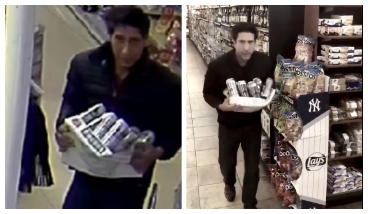 Atrapan a un ladrón igualito a Ross Gellar