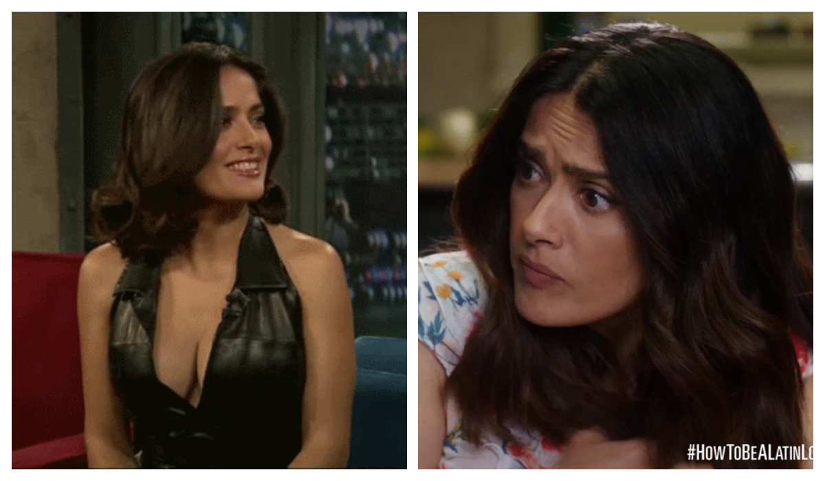 Salma Hayek cambia de look se ve fabulosa