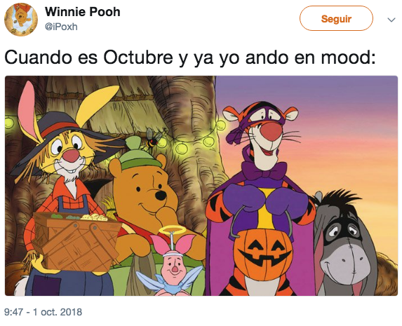 Memes para recibir a Octubre, el mejor mes del año