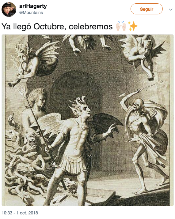 Memes para recibir a Octubre, el mejor mes del año