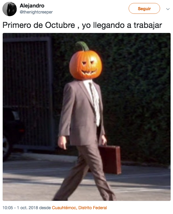 Memes para recibir a Octubre, el mejor mes del año