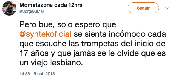 Aleks Syntek aceptó acosar menor; no sabe qué significa sexy