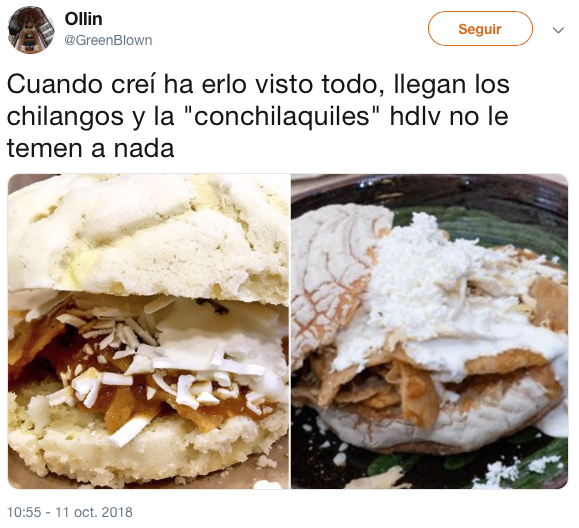 Regresó de entre los muertos: ya llegó la chonchilaquiles