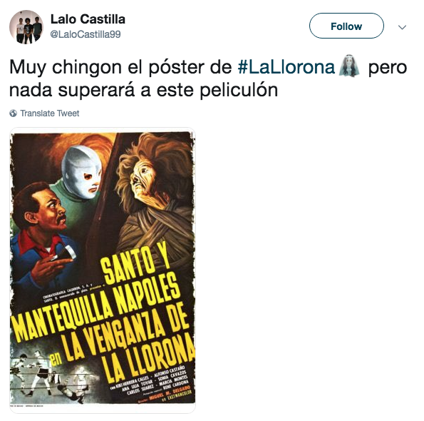 Reacciones al trailer de La Llorona