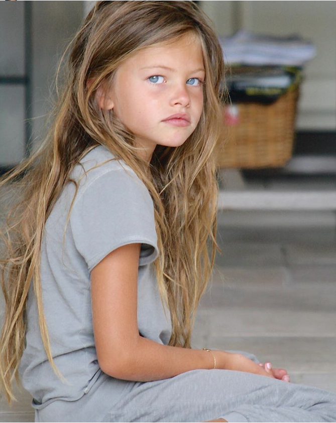 La niÃ±a mÃ¡s hermosa del mundo creciÃ³ y ahora es modelo