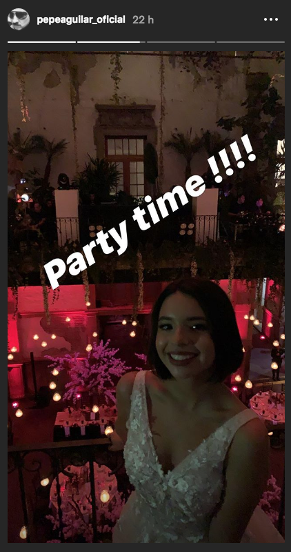 Fiesta 15 años hija de Pepe Aguilar
