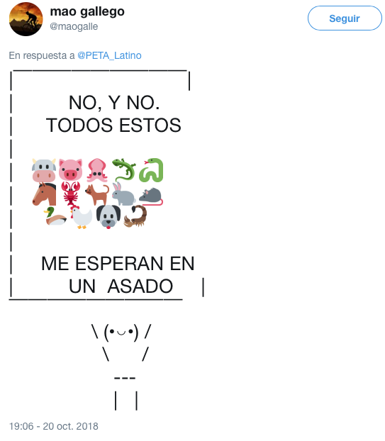 PETA quiso convencernos de ser veganos y falló cruelmente