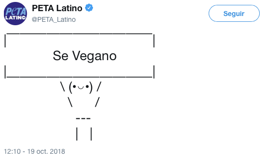 PETA quiso convencernos de ser veganos y falló cruelmente