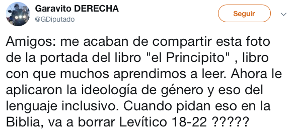 Principito tendrÃ¡ versiÃ³n feminista y de lenguaje inclusivo
