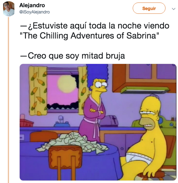 Memes de la nueva serie de Sabrina, la bruja adolescente