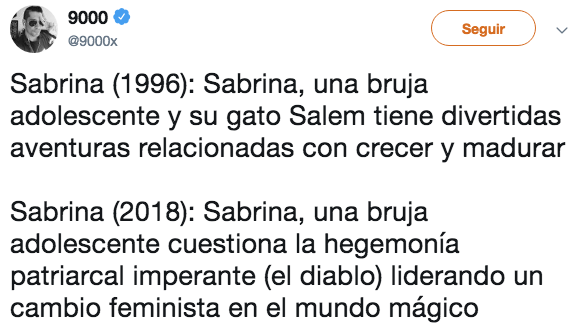 Memes de la nueva serie de Sabrina, la bruja adolescente