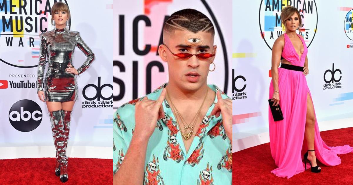Los mejor y peor vestidos de los American Music Awards 2018