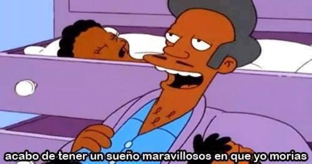 Apu ya no saldrá en Los Simpson y ya estamos llorando