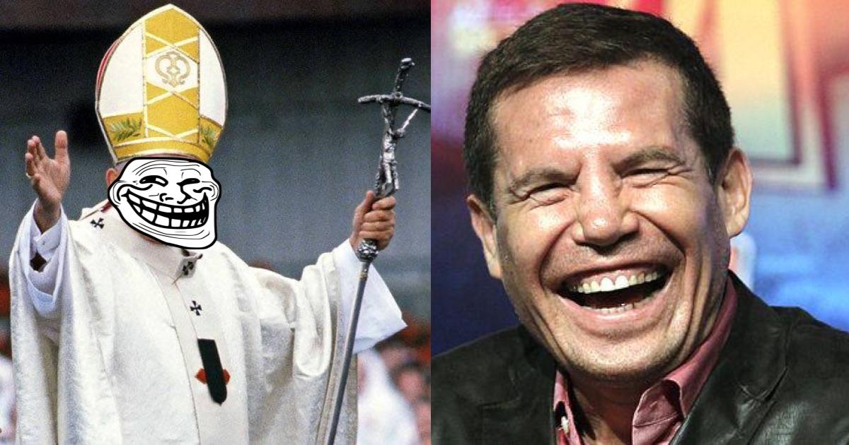 Julio CÃ©sar ChÃ¡vez inhalÃ³ cocaÃ­na junto a Juan Pablo II