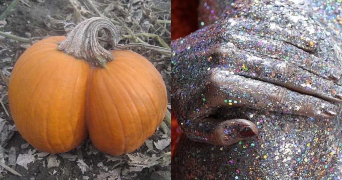 Traseros, calabazas y glitter, la tendencia para Haloween