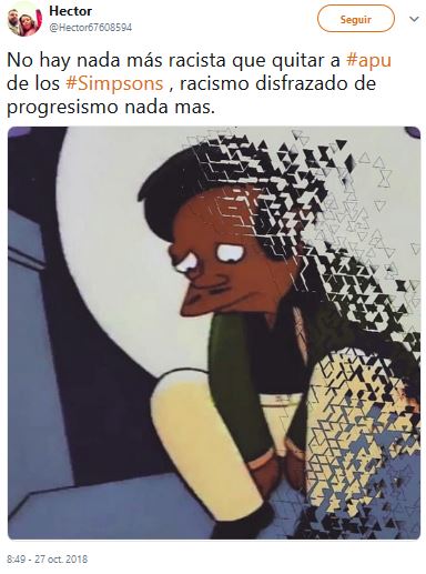 Apu ya no saldrá en Los Simpson y ya estamos llorando