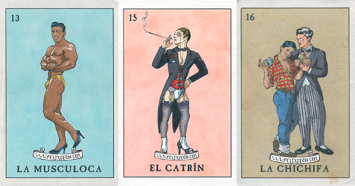 LoterÃ­a Gay, LoterÃ­a, Felix D'Eon, Tarjetas LoterÃ­a, Juego De LoterÃ­a, LoterÃ­a Gay FÃ©lix D'Eon