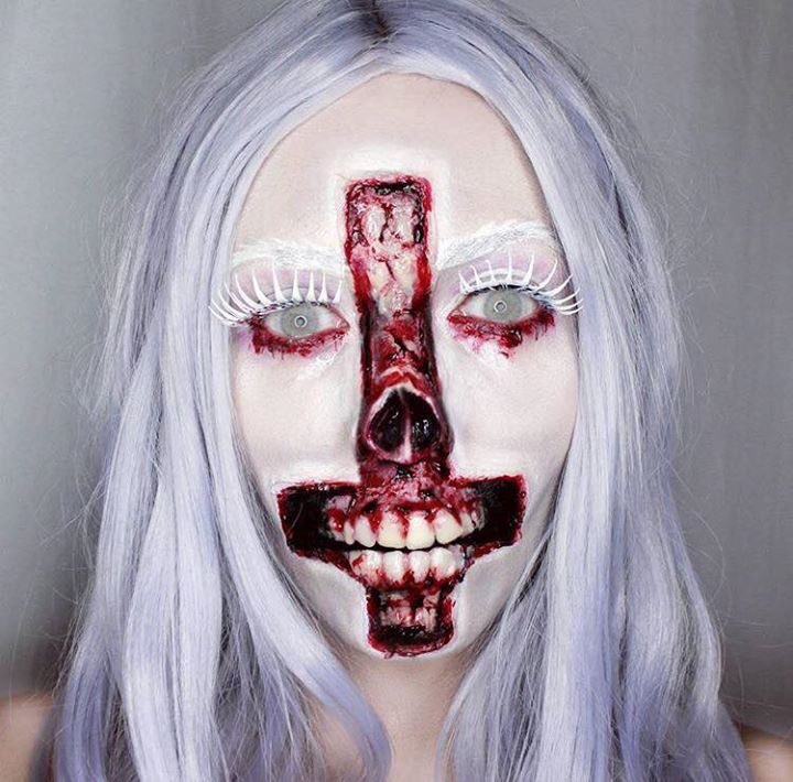Maquillaje de la artista Julia Wunderlich