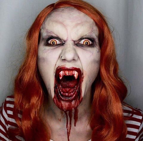 Maquillaje de la artista Julia Wunderlich