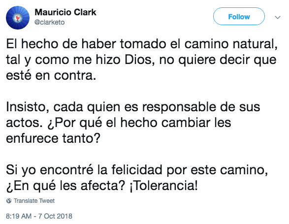 Mauricio Clark Twitter
