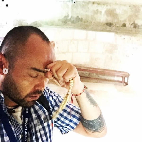 Mauricio Clark se bautiza