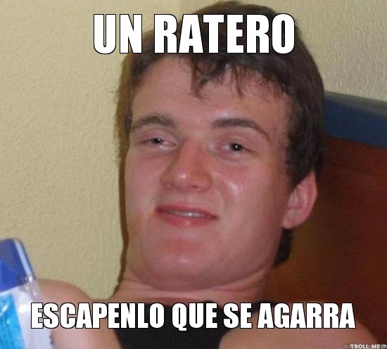 Ratero pide ayuda al gobierno porque los están linchando
