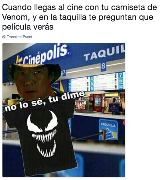 Memes de Venom