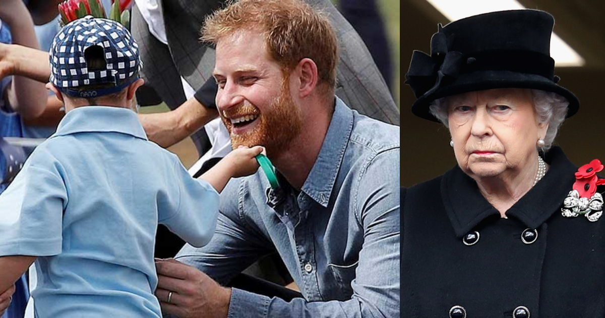 Niño Acaricia Barba Príncipe Harry, Niño Sindrome De Down Acaricia Barba Príncipe Harry, Principe Harry Barba, Principe Harry, Meghan Markle, Dubbo