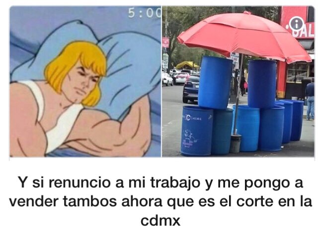 memes para sobrevivir a la falta de agua