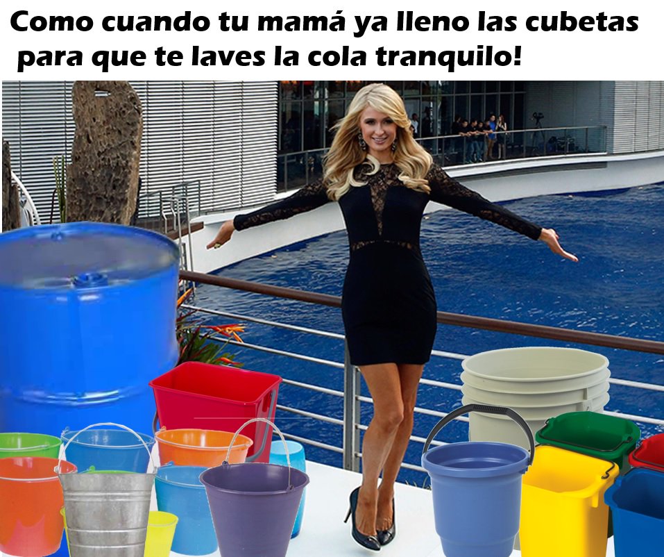 memes para sobrevivir a la falta de agua
