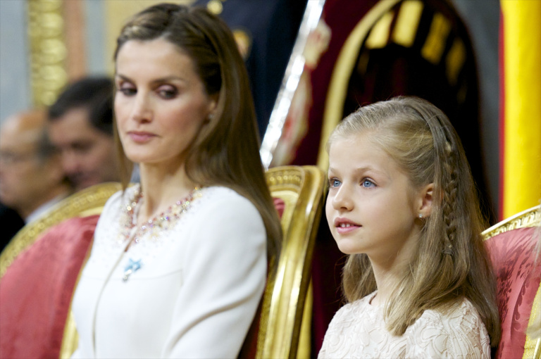 Así ha cambiado la princesa Leonor