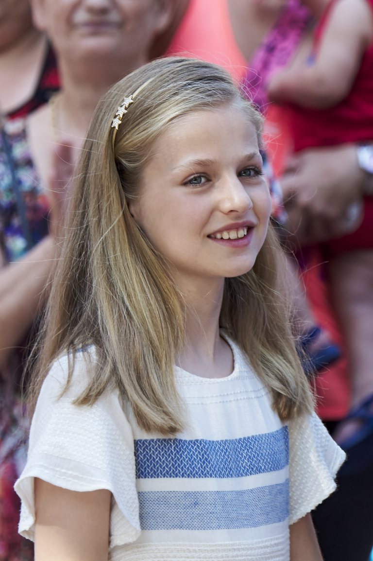 Así ha cambiado la princesa Leonor