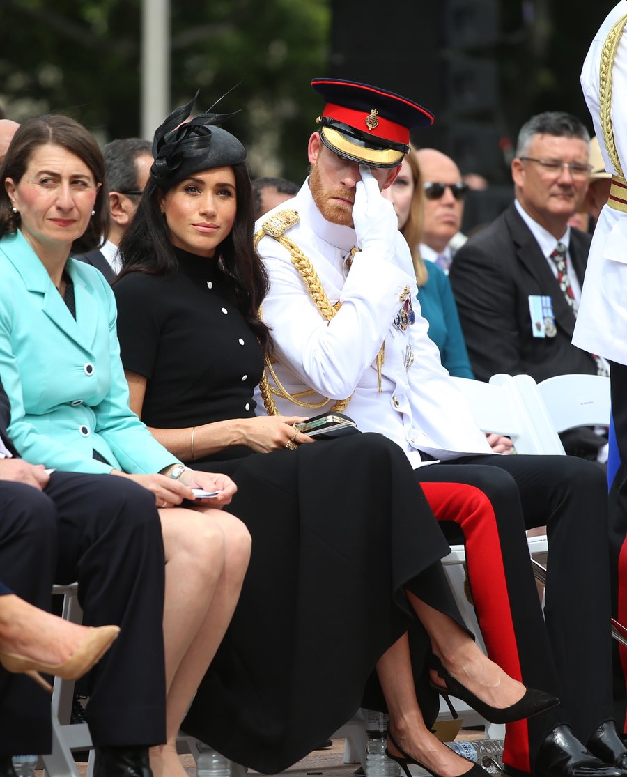 Principe Harry llora durante la visita real a australia