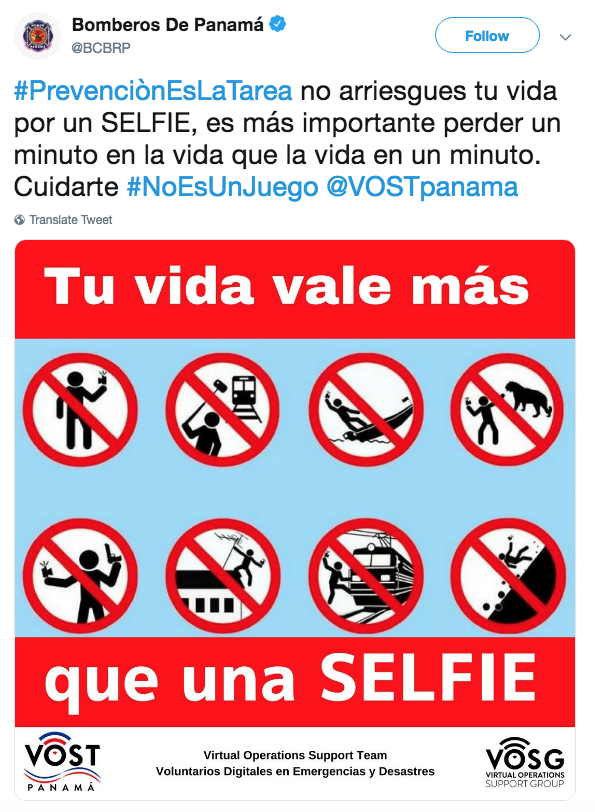 Mujer muere por tomarse una selfie
