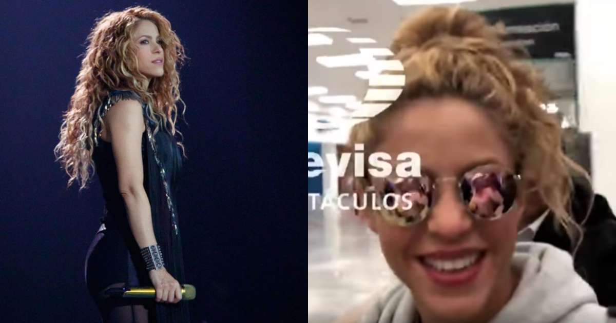 Shakira Llega A MÃ©xico, Shakira En El Aeropuerto, Shakira, Shakira CDMX, El Dorado World Tour, MÃ©xico