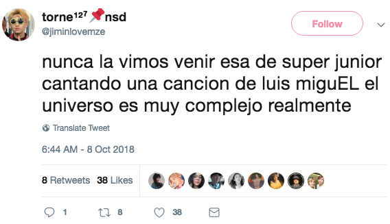 Super Junior hace cover de Luis Miguel