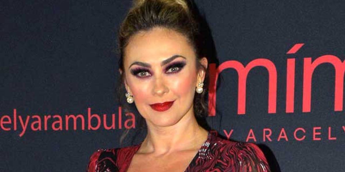 Aracely Arámbula se reencuentra con un viejo amor