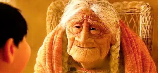 Esta abuelita fue la inspiración para hacer a Mamá Coco