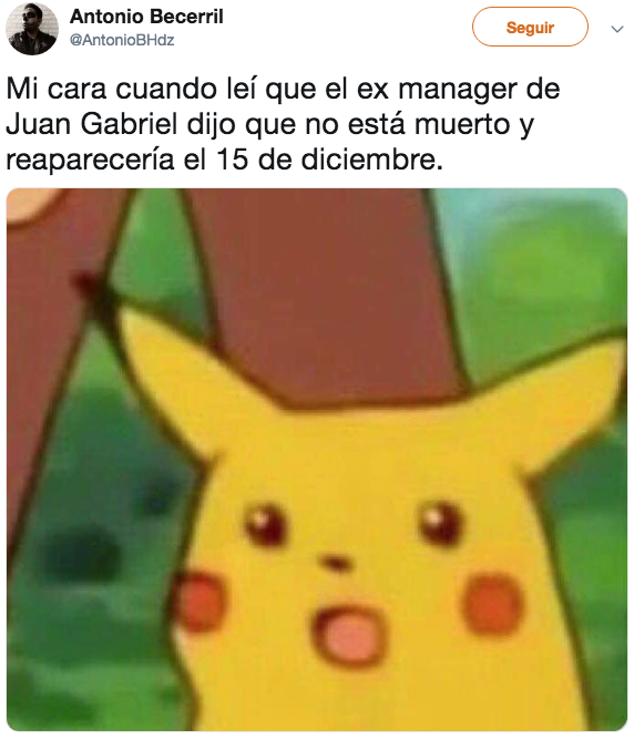 Memes para esperar la venida de nuestro señor Juan Gabriel