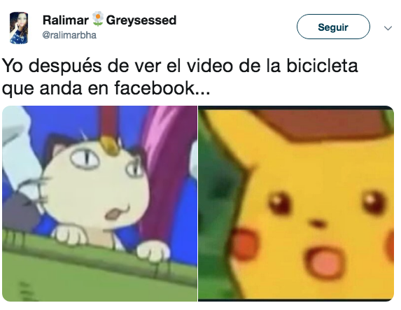 Comentarios video bicicleta y botella