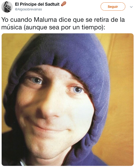 Memes del retiro de Maluma de la música